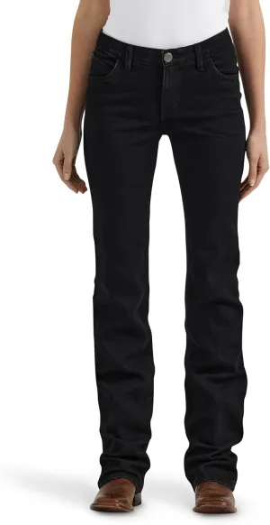 Wrangler Women's Willow Mid Rise Boot Cut Ultimate Riding Jeans
