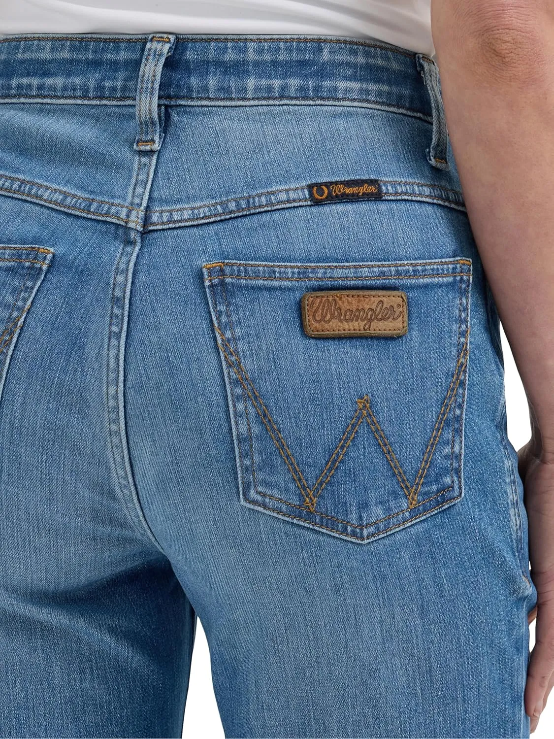 Wrangler Women's Willow Mid Rise Boot Cut Ultimate Riding Jeans