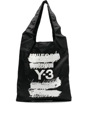 Y 3 Printed Tote Bag
