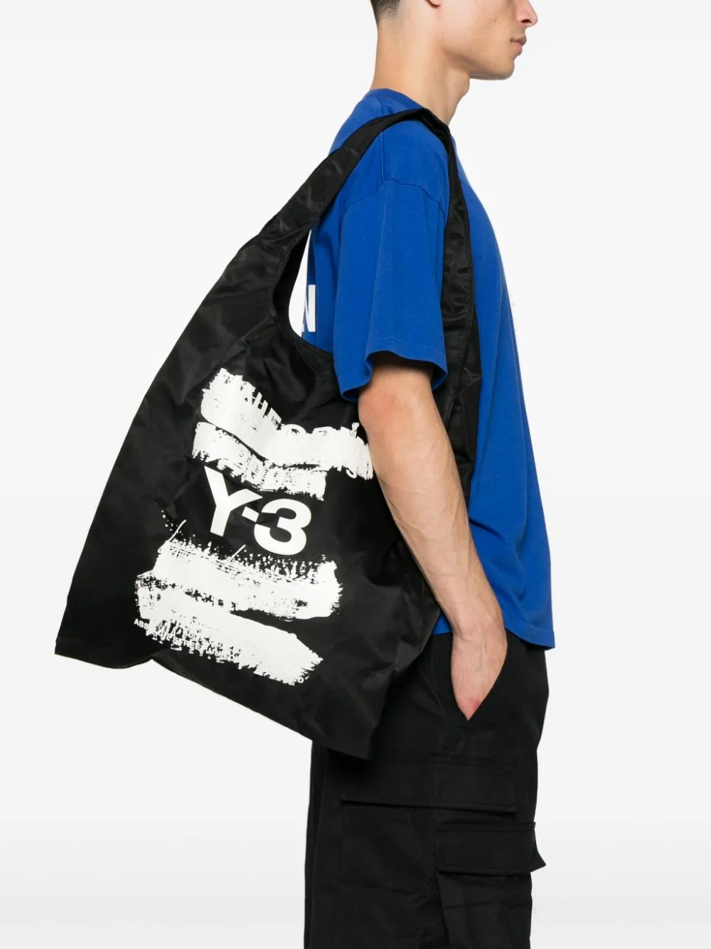 Y 3 Printed Tote Bag
