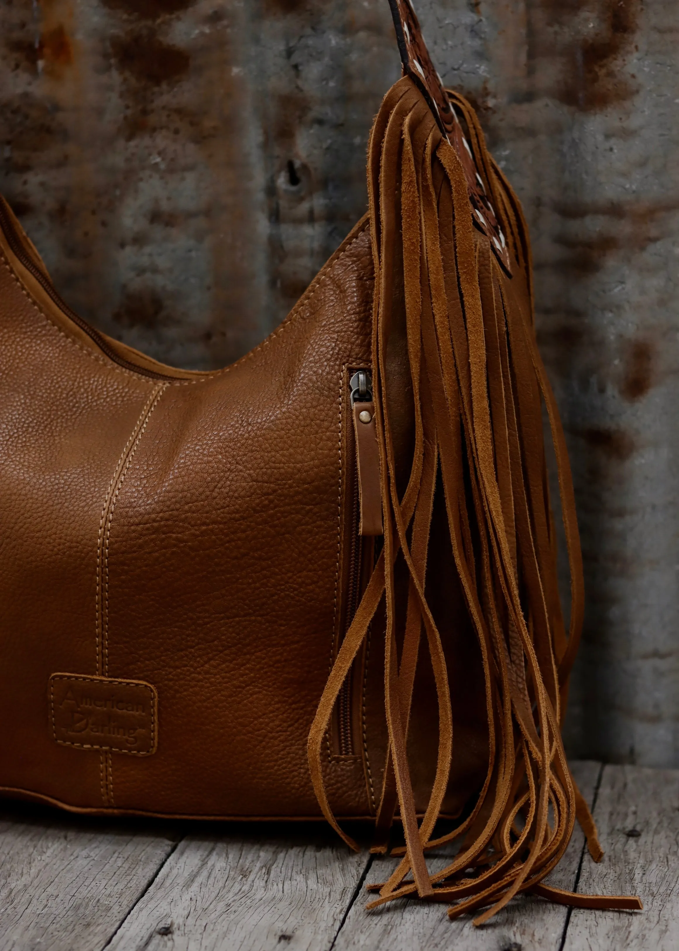 Zhara Tooled Leather Bag