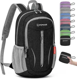 ZOMAKE 10L Small Packable Hiking Backpack - Lightweight Hiking Daypack - Tear Resistant Foldable Day Pack for Women Men